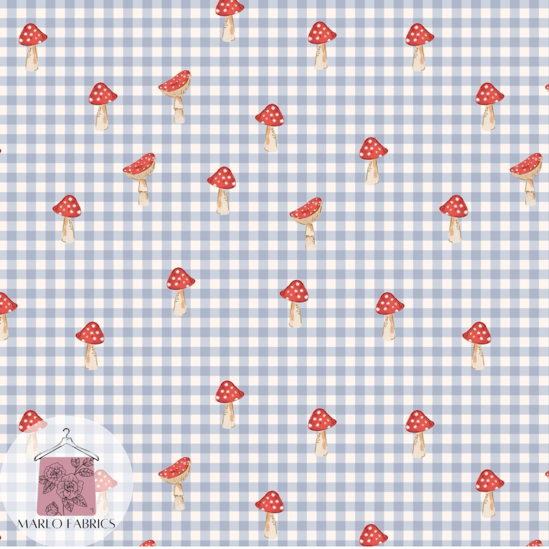 Gingham Toadstools - Pre Order 990