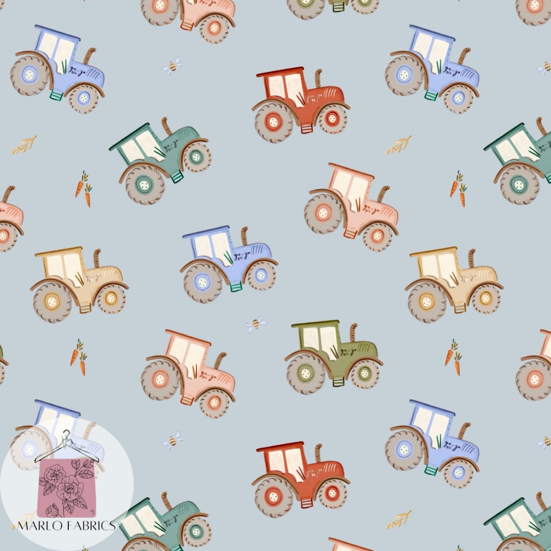 Tractor Ride - Vintage Denim - Pre Order 916