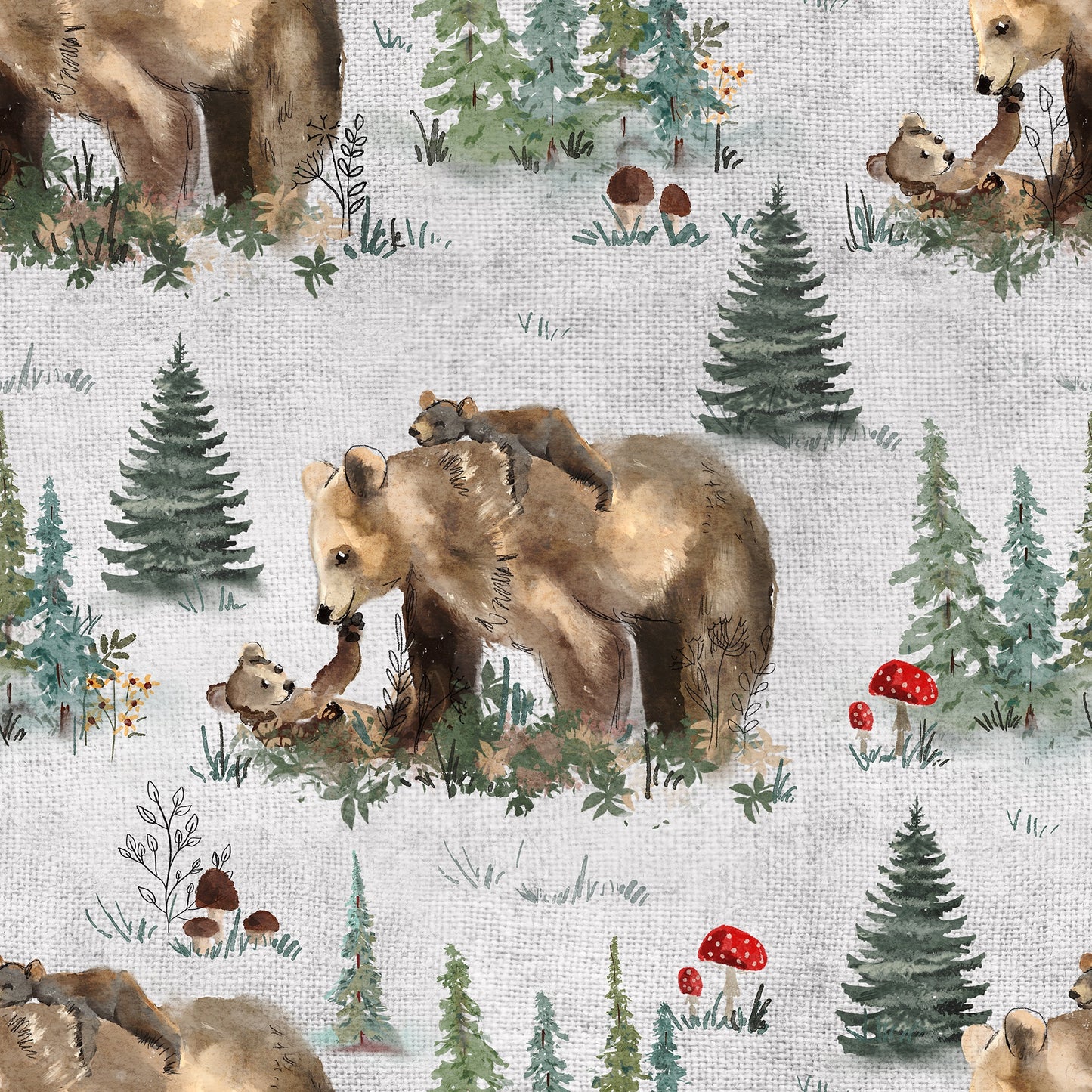 Mama Bear - Hessian - Pre Order 94