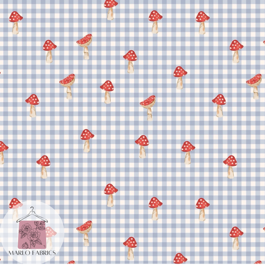 Gingham Toadstools - Pre Order 990