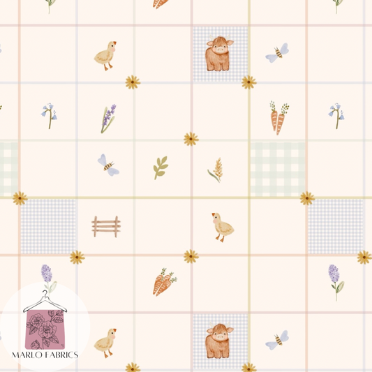 Highland Cow Grid  - Pre Order 958