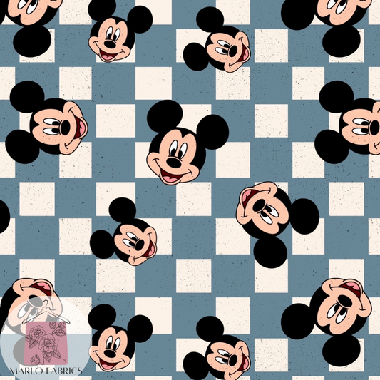 Mouse Faces - Blue - Pre Order 734