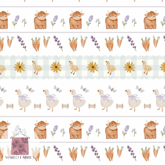 Highland Cow Stripe - Pre Order 952