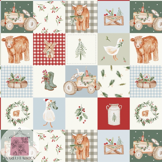 Fern Patchwork - Pre Order 812