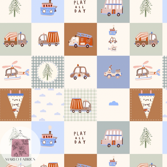 Little Transport - Check- Pre Order 887