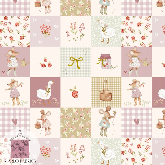 Dottie Sweet Pea Patchwork - Pre Order 866