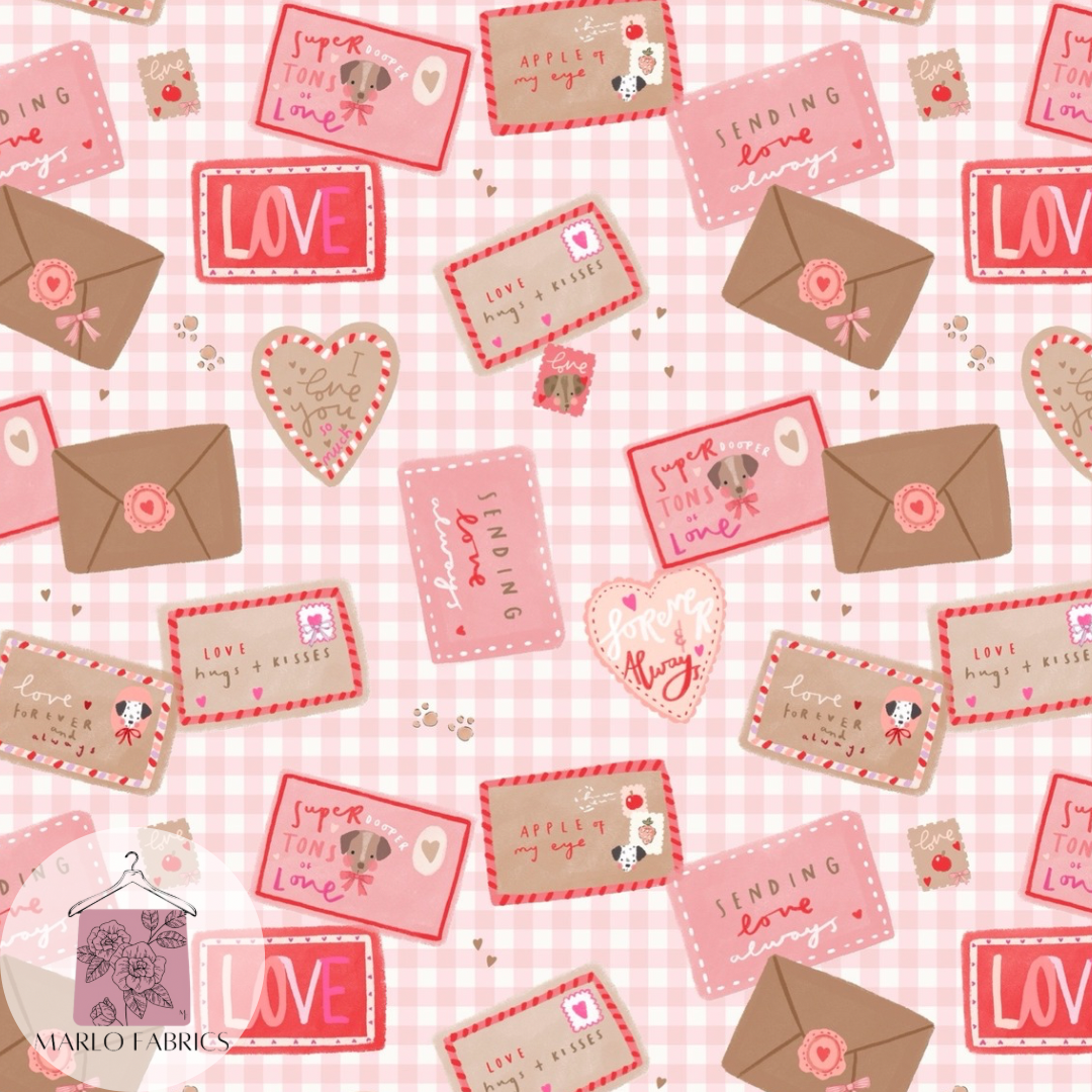 Love Letters - Pink - Pre Order 882