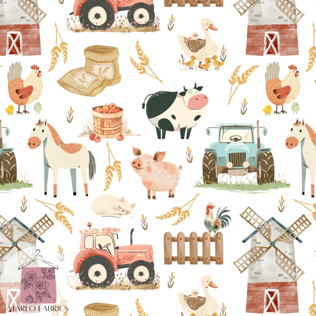 Farm Yard - White - Pre Order 833