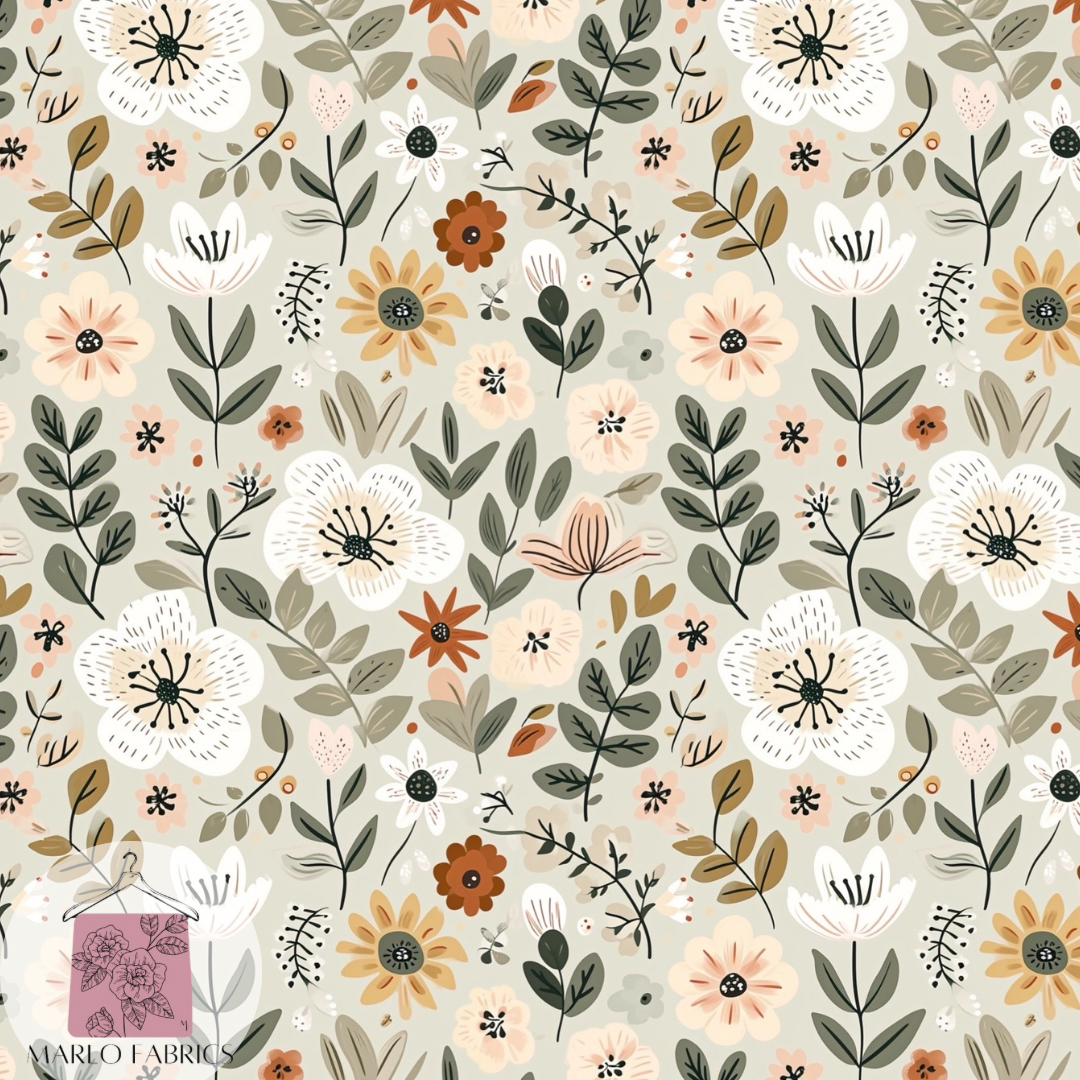 Sage Floral - Pre Order 856