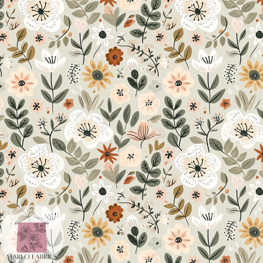 Sage Floral - Pre Order 856