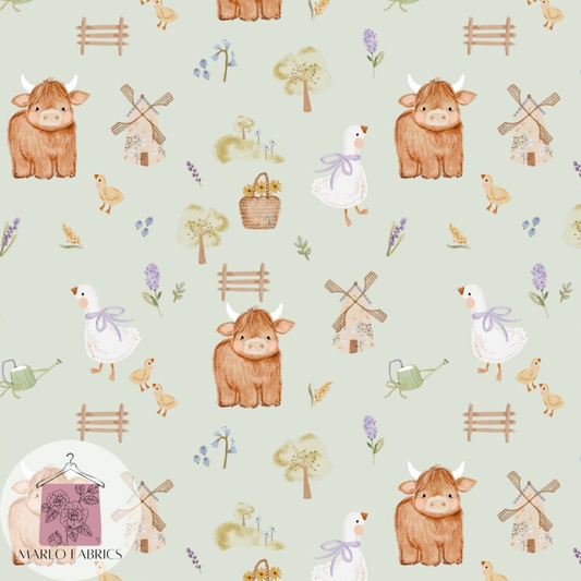 Highland Cow Farm  - Pre Order 957