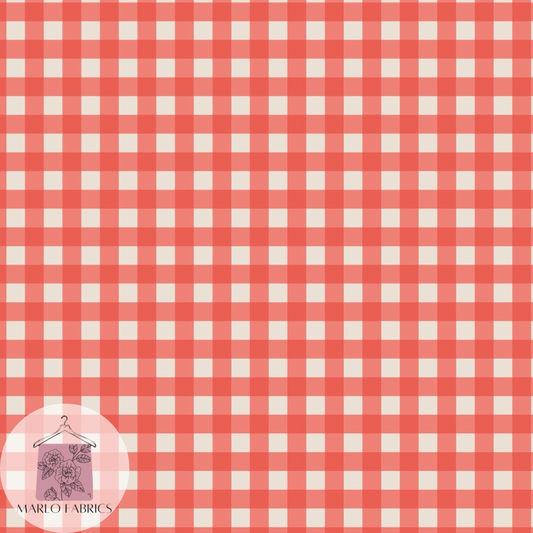 Jolly Christmas - Gingham - Pre Order 983
