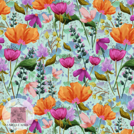 Wildflower - Mint - Pre Order 537