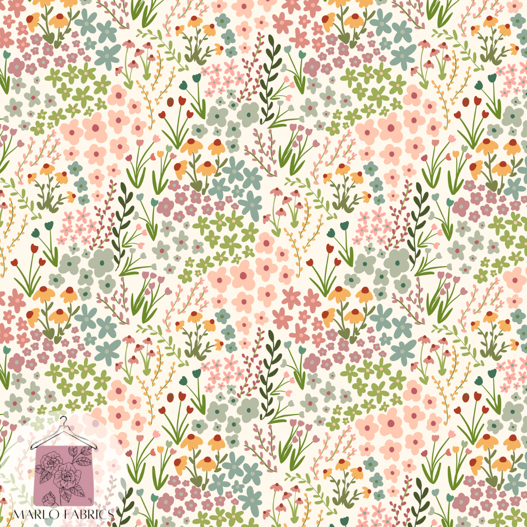 Wren Floral - Vintage - Pre Order 876