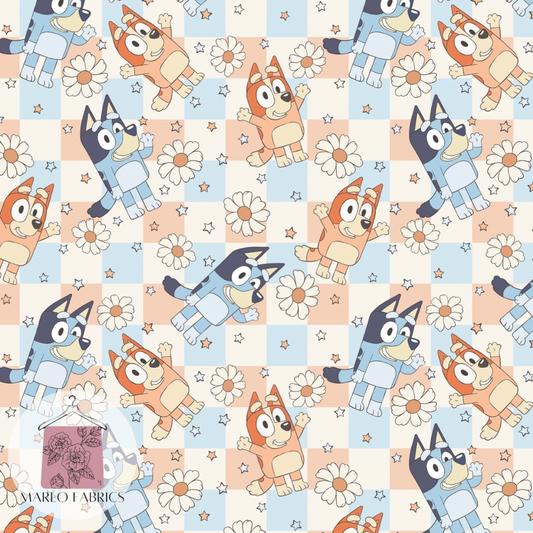 Flower Power - Blue Dog - Pre Order 616