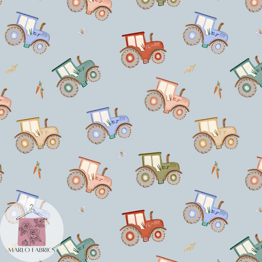Tractor Ride - Vintage Denim - Pre Order 916