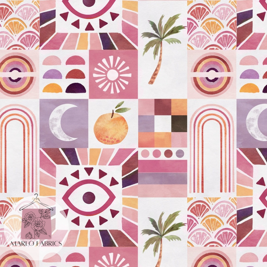 Tropical Patchwork - Luna - Pre Order 709