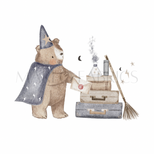 Wizard Bear - Heat Transfer