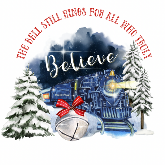 Festive Train - Heat Transfer