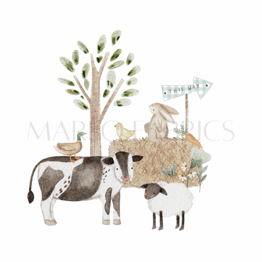 This Way - Heat Transfer - IN STOCK