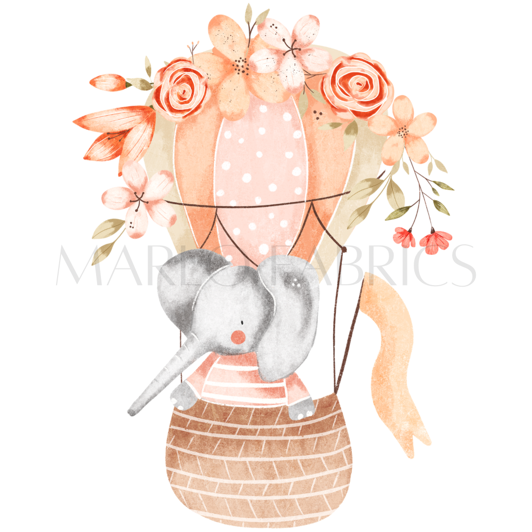 Elephant Balloon  - Heat Transfer