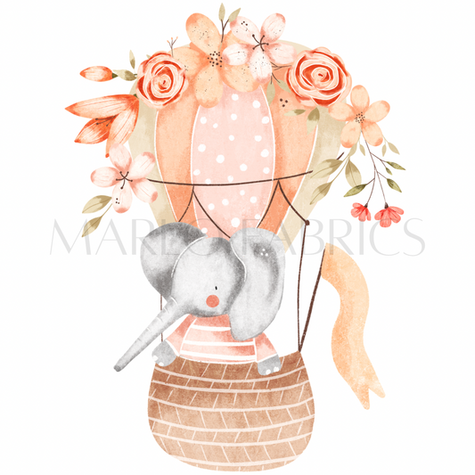 Elephant Balloon  - Heat Transfer