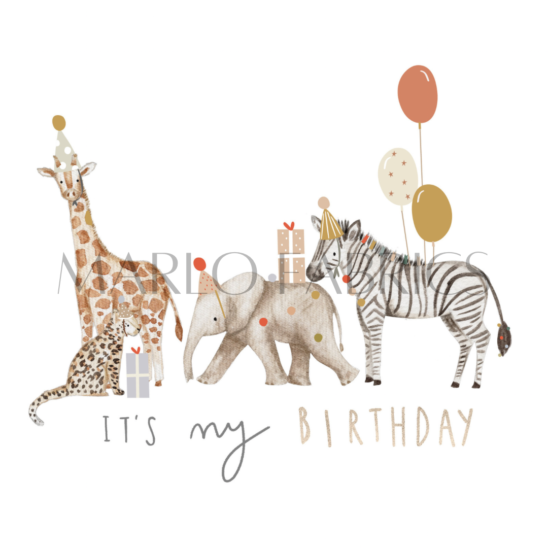 Safari - Birthday - Heat Transfer
