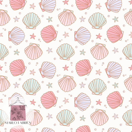 Retro Pastel Shells  - Pre Order 489