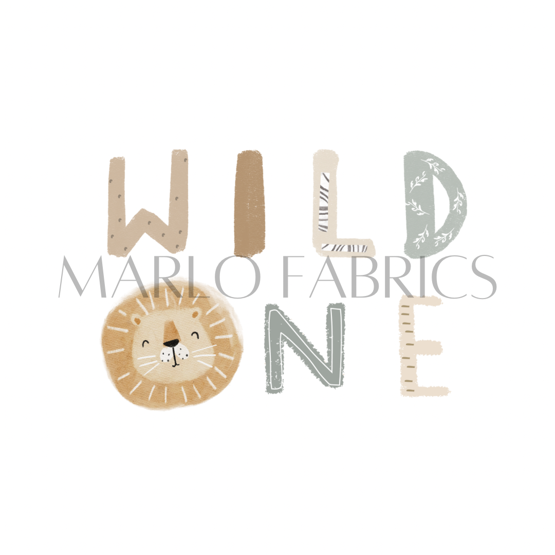 Wild One - Heat Transfer – marlofabrics