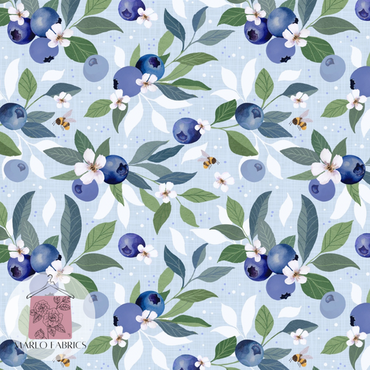 Blueberries - Sky - Pre Order 515