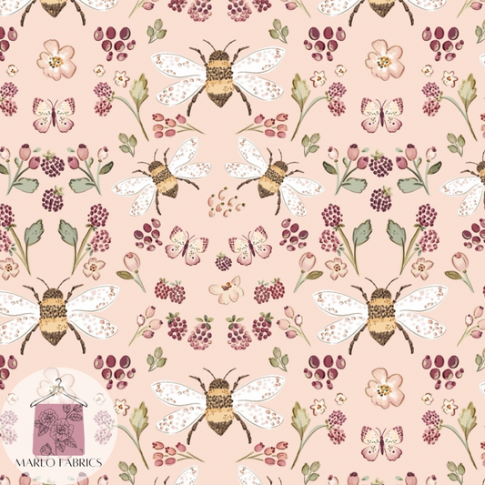 BlackBerry Bees - Cotton - Pre Order