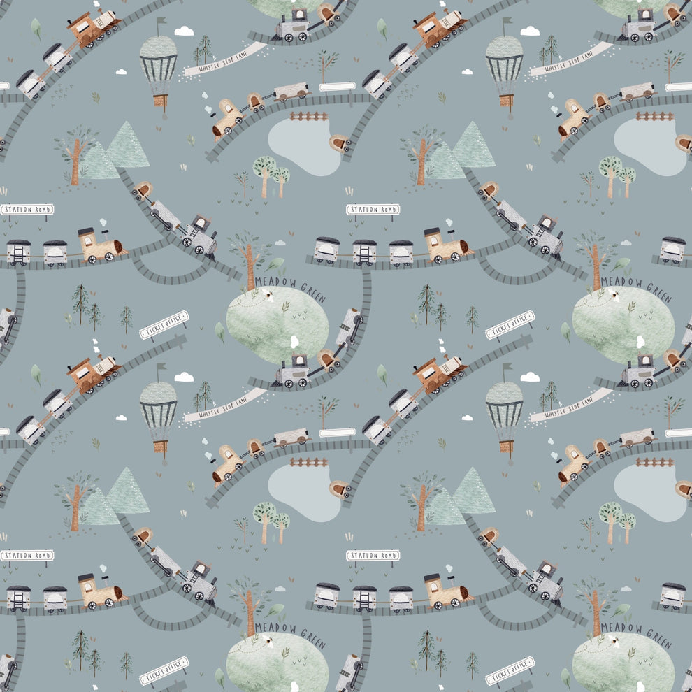 Train Track - Denim PRE-ORDER