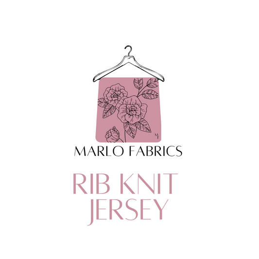 Print Your Own - Rib Jersey