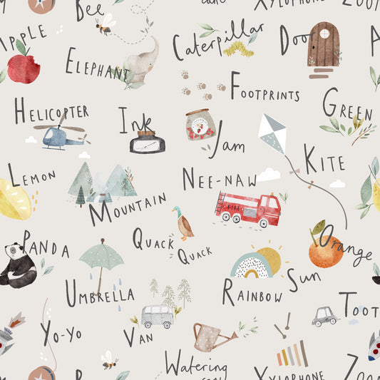 Alphabet - Ecru PRE-ORDER 38