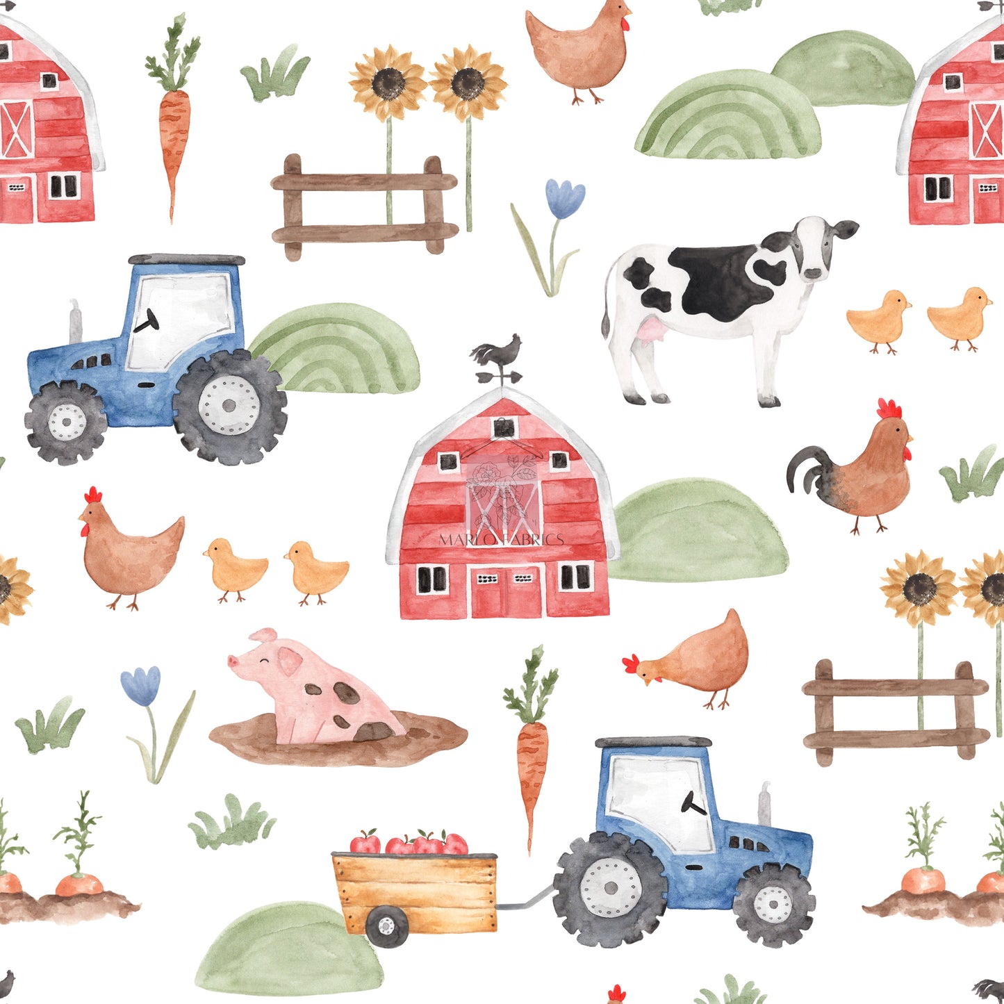 On the Farm - White PRE-ORDER 53