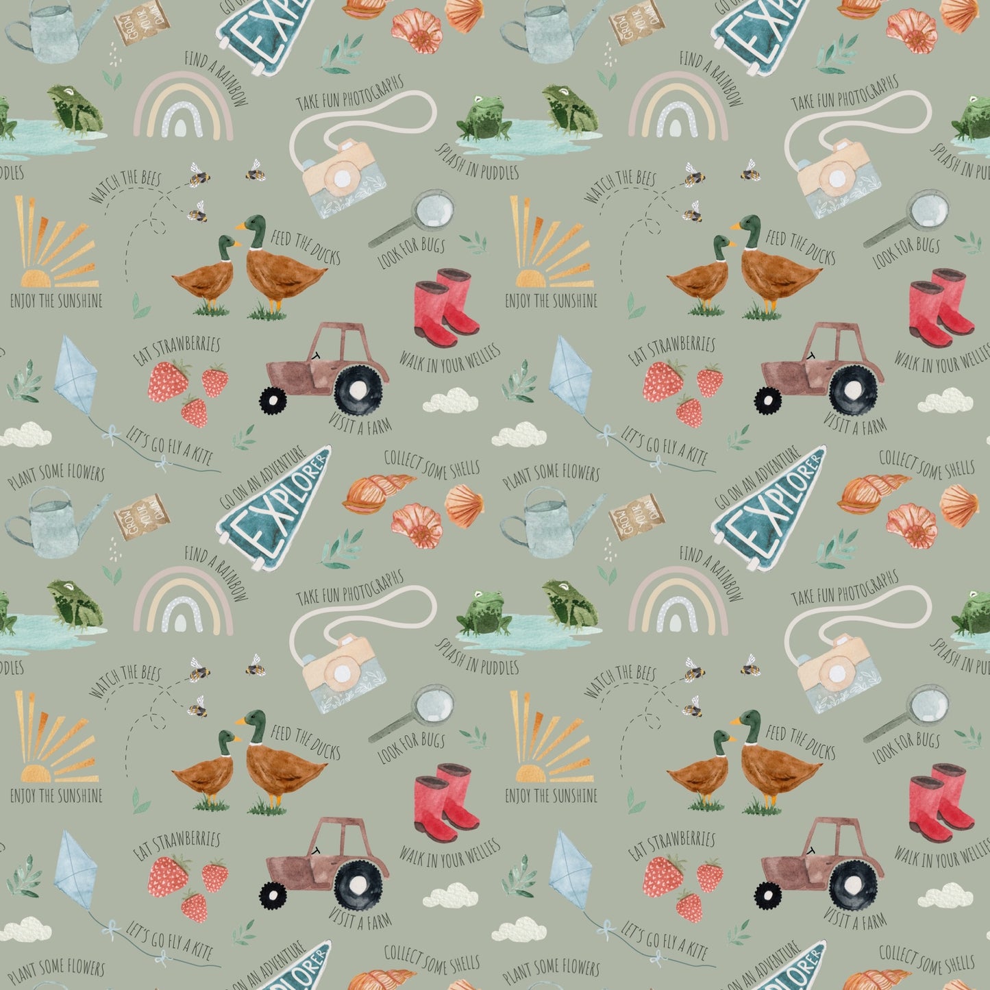 Things to do in Spring - Sage - Pre Order 101