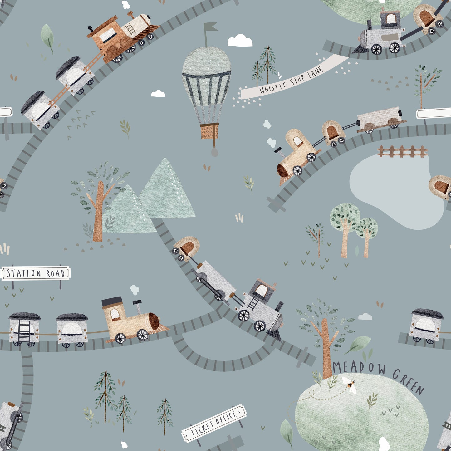 Train Track -Denim - Pre Order 66