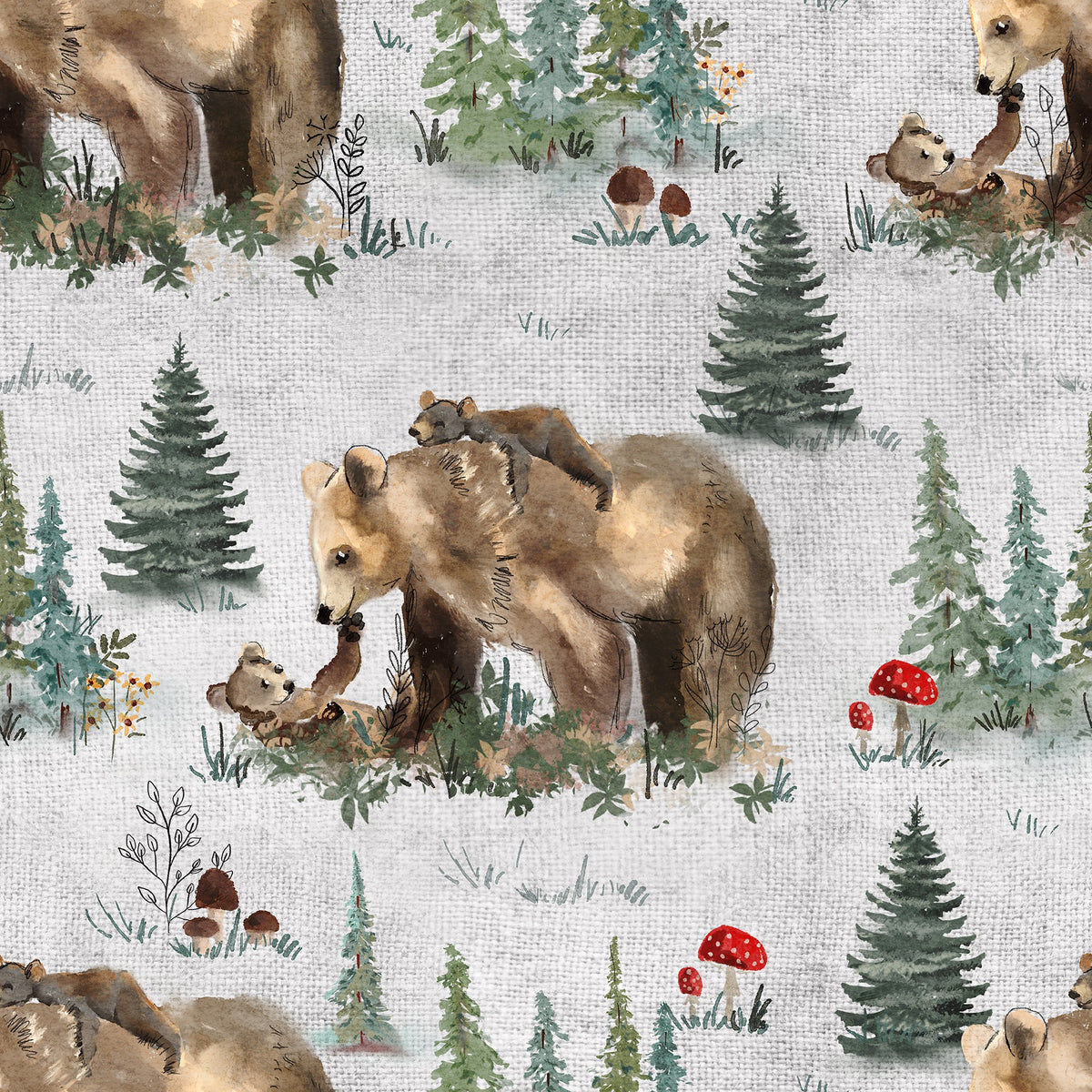 Mama Bear - Hessian - Pre Order 94